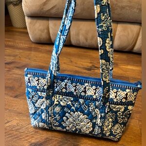 Vera Bradley Blue Lagoon Tote Shoulder Bag